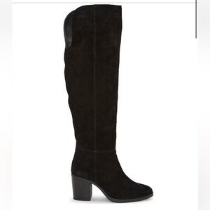 Lucky Brand Black Heeled Boots